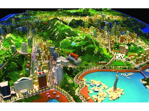城市規(guī)劃仿真模型7 城市規(guī)劃仿真模型7